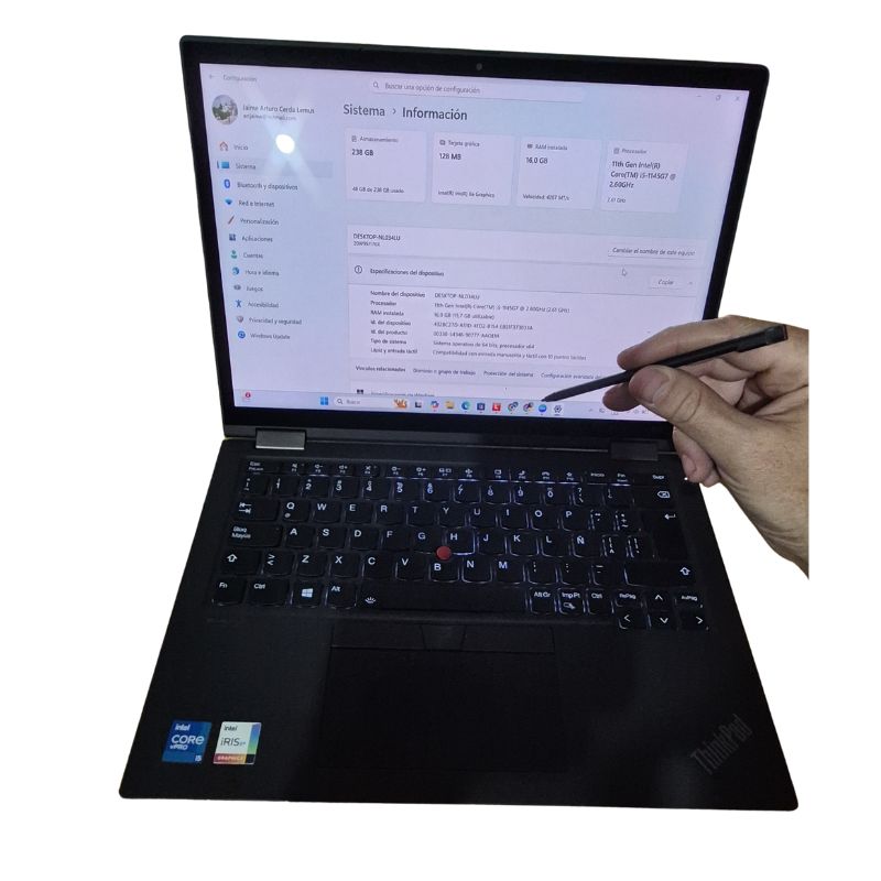 Lenovo ThinkPad X13 Yoga Gen 2 – Reacondicionado Excelente